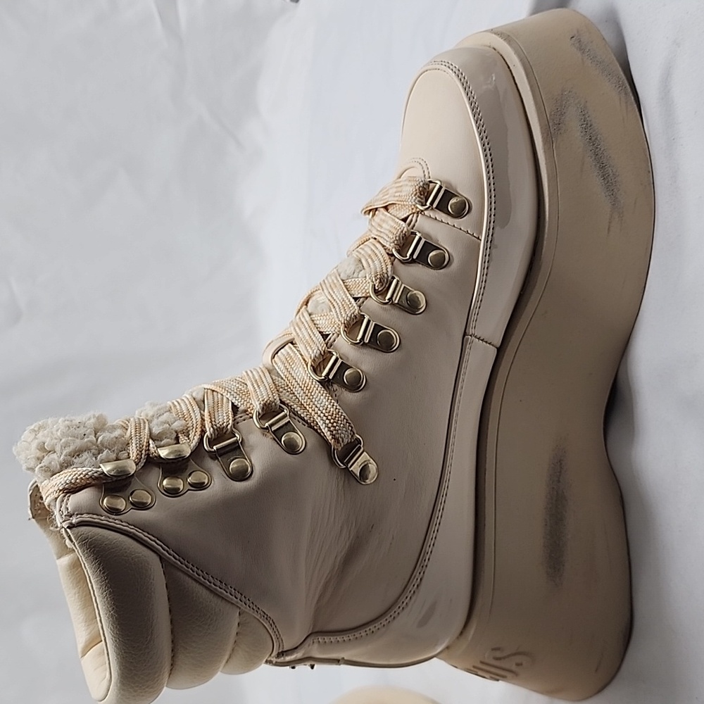 CIRCUS NY●BY SAM EDELMAN●LADIES 6.5●GAIL●DISTRESSED● LACE-UP HIKING BOOTS●NWOB● - Picture 9 of 16